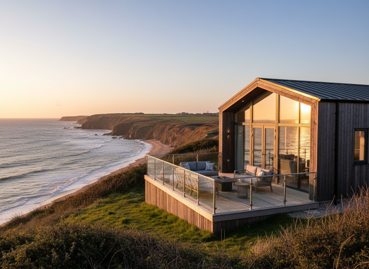 Residential lodges for sale at Sea View Park, Easington Road, Hartlepool, County Durham — coastal lodge park on the North East England coast